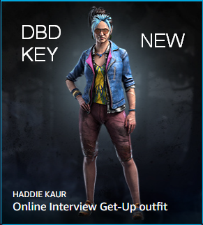 Dead by Daylight: HADDIE KAUR Online Interview Get-Up outfit