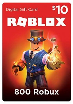 Roblox: Card 10 $ USD 800 Robux